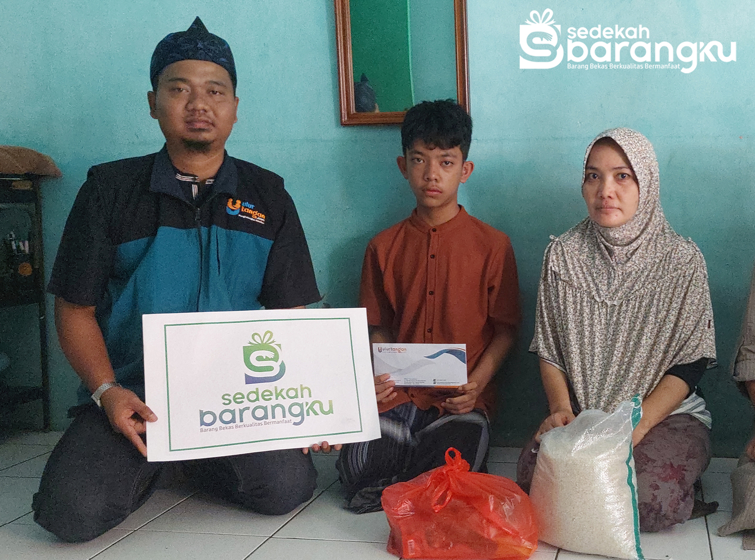 Penyaluran ke-3: Bantuan Sembako dan Santunan Uang tunai untuk Yatim Ramdhan di Margajaya Kota Bekasi