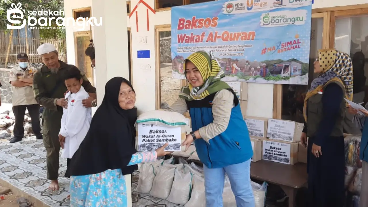 Bakti Sosial dan Wakaf Quran di Bungbulang, Garut