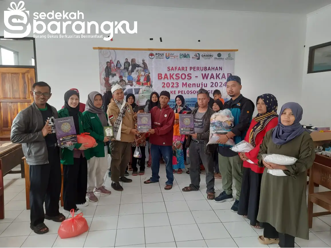 Penyaluran Ke-15 Menebar Kebahagiaan di Talegong, Garut: Hari Pertama Safari Perubahan Baksos dan Wakaf 2023 Menuju 2024