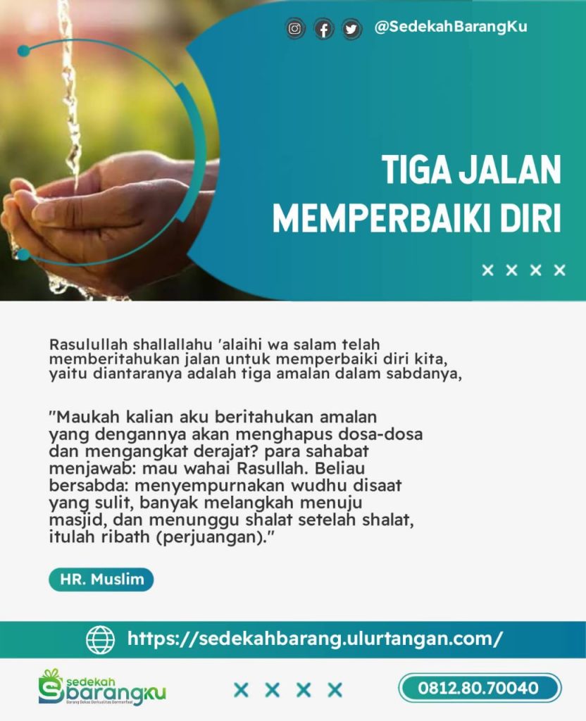 1. Poster Dakwah Sedekah Barangku