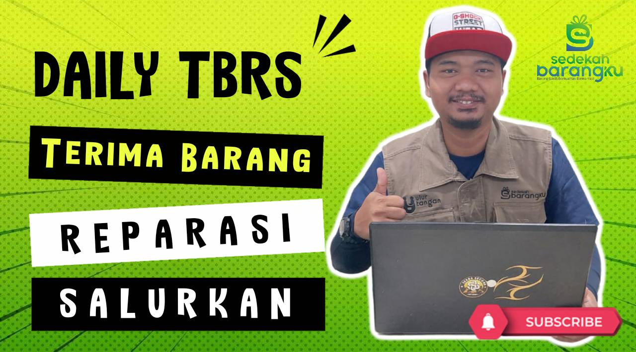 DAILY TBRS (Terima Barang, Reparasi, Salurkan) Inisiatif Baru Informasi Kegiatan Relawan Dalam Bentuk Video Pengelolaan dan Penyaluran