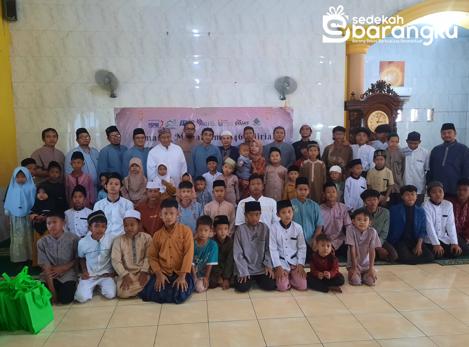 Santunan 140 Anak Yatim Pada Semarak Muharram 1446 Hijriah