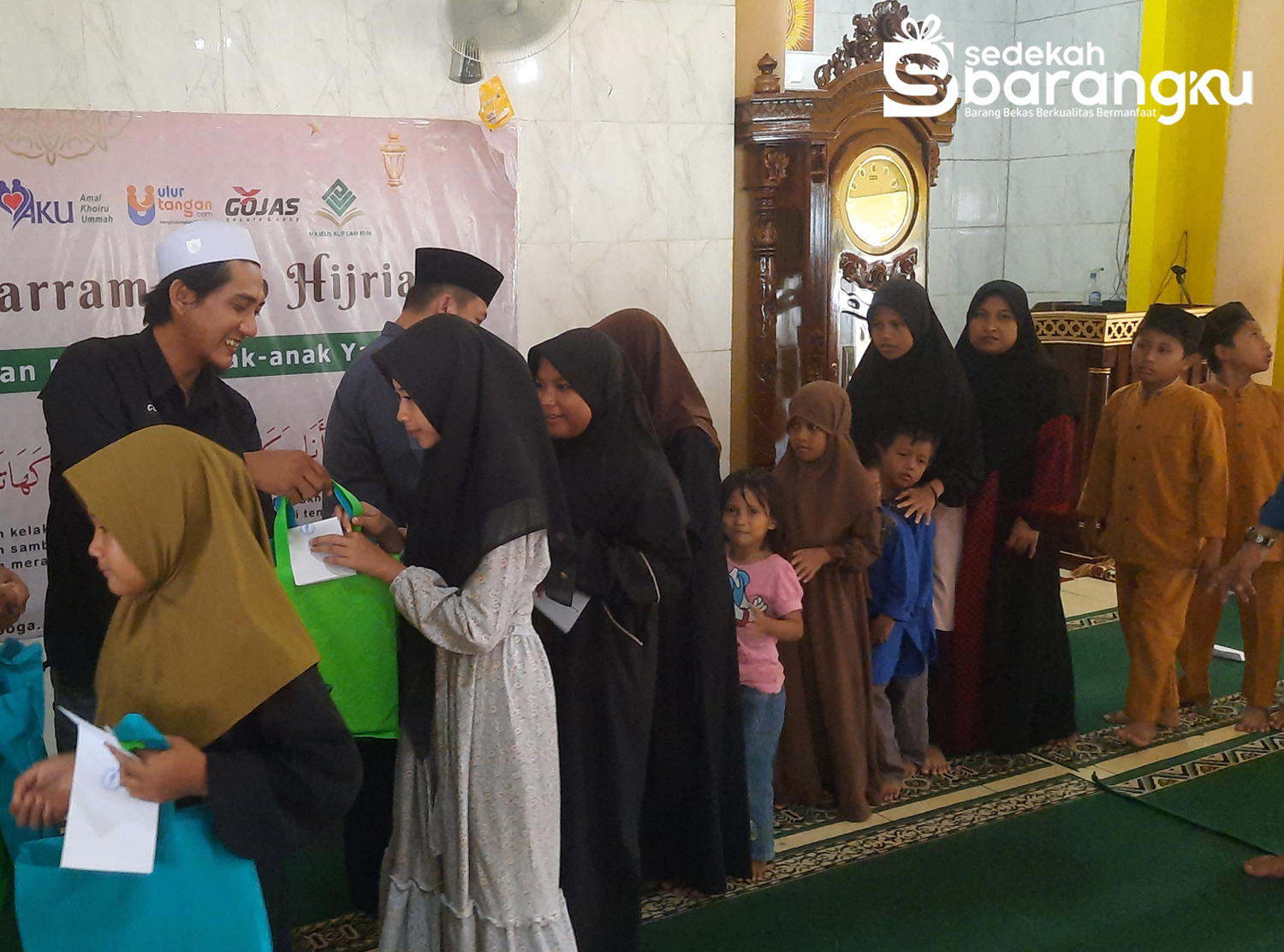 Semarak Muharram 1446H Santunan Yatim Di Masjid AlJannah Pondok Soga 17