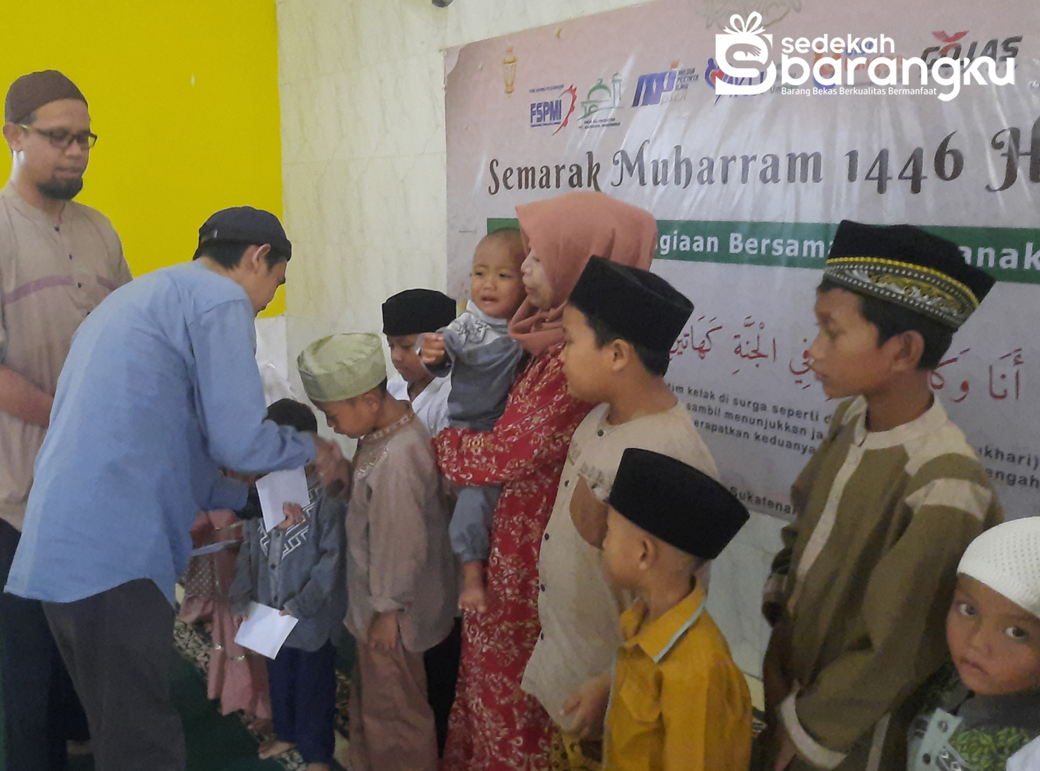 Semarak Muharram 1446H Santunan Yatim Di Masjid AlJannah Pondok Soga 21