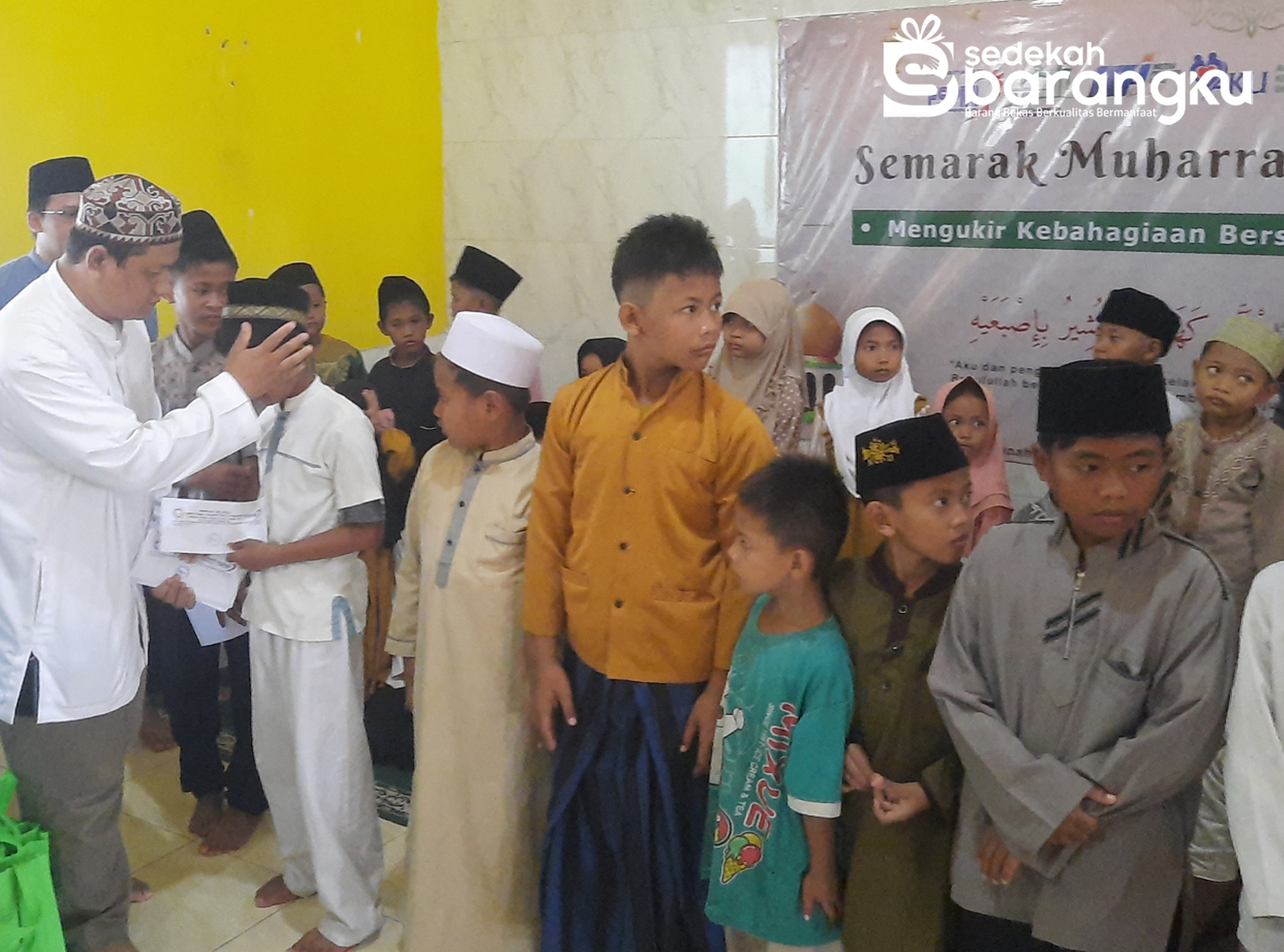 Semarak Muharram 1446H Santunan Yatim Di Masjid AlJannah Pondok Soga 24