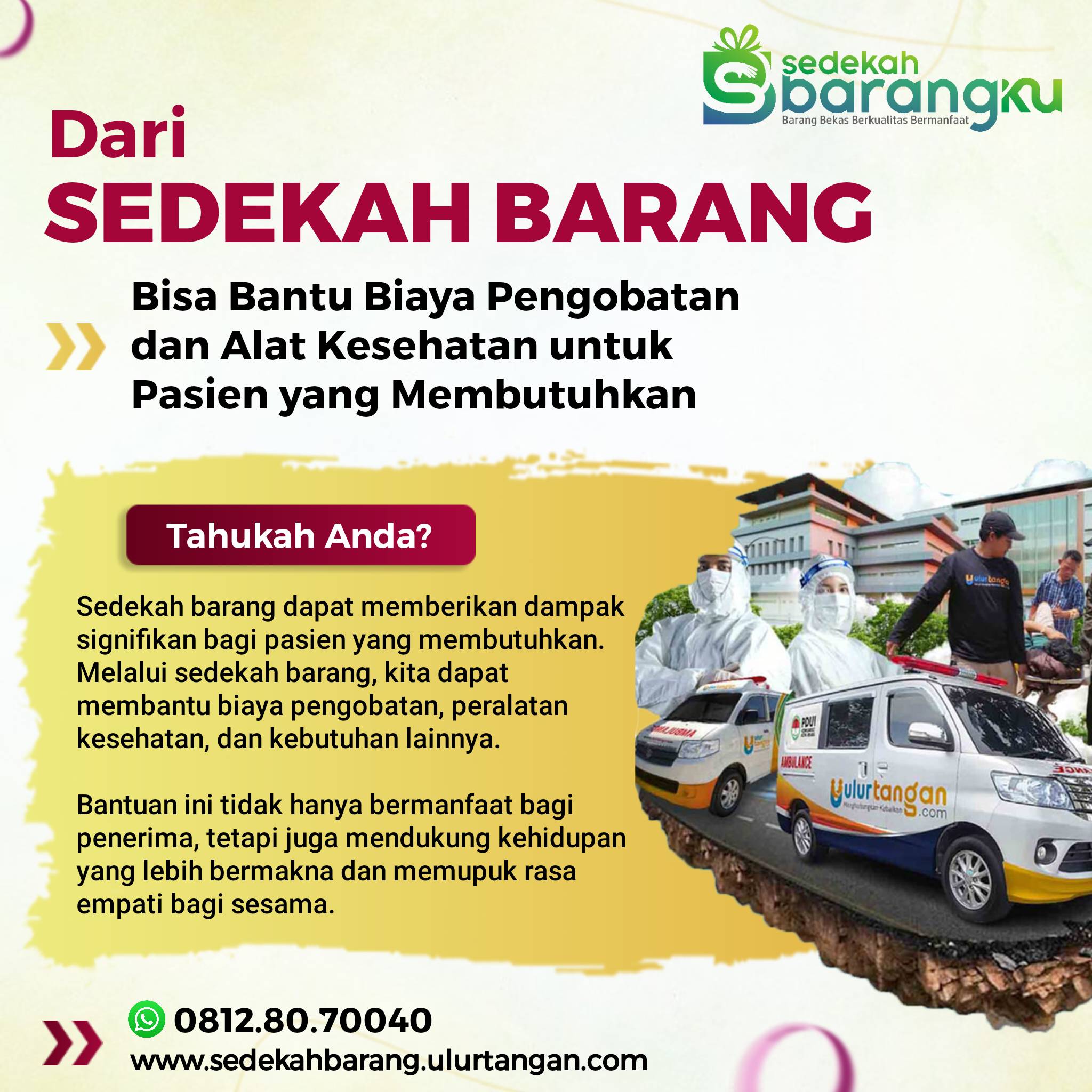 Manfaat Sedekah Barang 7