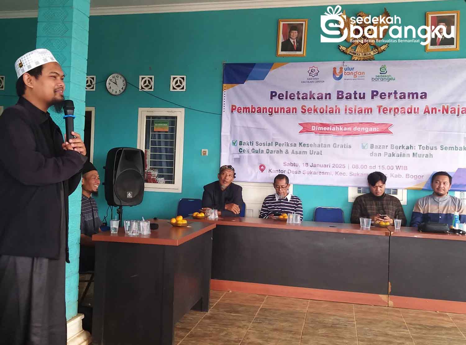 Bakti Sosial Pengobatan Gratis dan Bazar Berkah Di Desa Sukaresmi Bogor 2