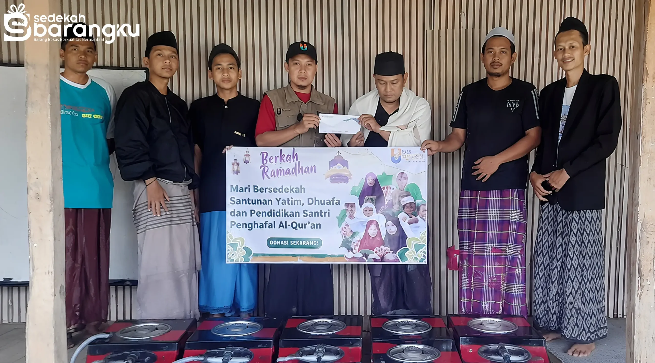 Penyaluran Ke-32 Distribusi Bantuan Kompor Gas dan Listrik ke Pondok Pesantren Riyadul Jannah Di Ksbupaten Bogor