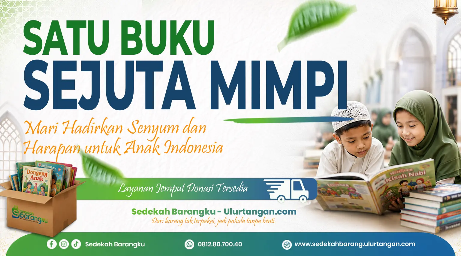 Donasi Buku Cerita Anak Layak Pakai: Tebarkan Ilmu, Tumbuhkan Mimpi Anak Indonesia