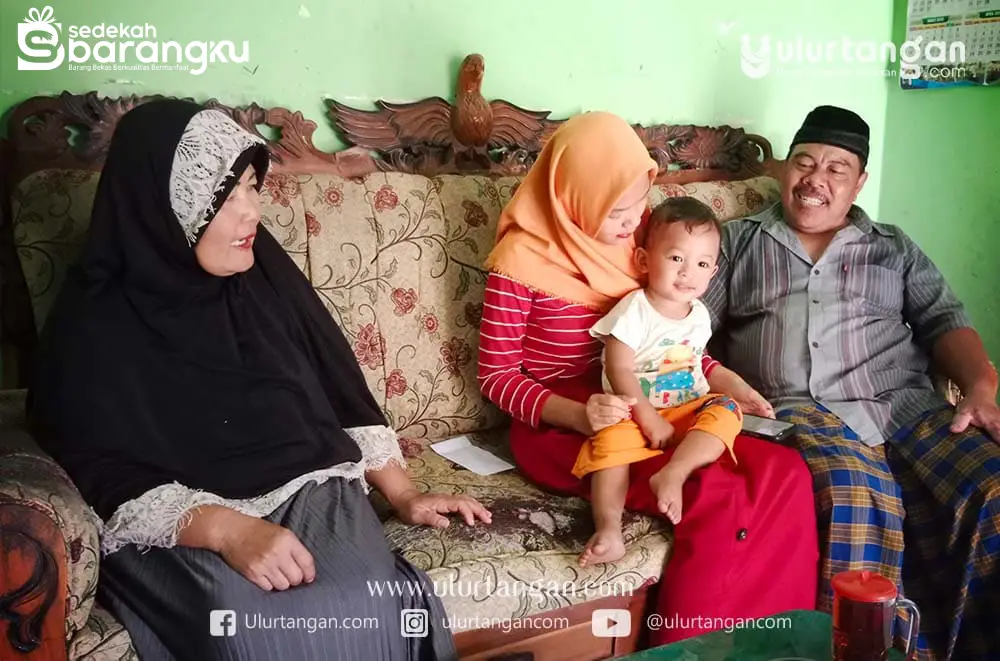 Dari Sedekah Barang, Ulurtangan Bantu Pengobatan dan Operasi Bibir Sumbing Ananda Zahfran