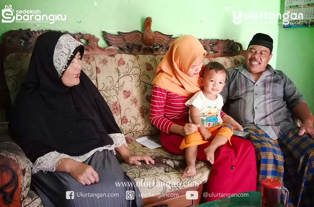 Dari Sedekah Barang, Ulurtangan Bantu Pengobatan dan Operasi Bibir Sumbing Ananda Zahfran
