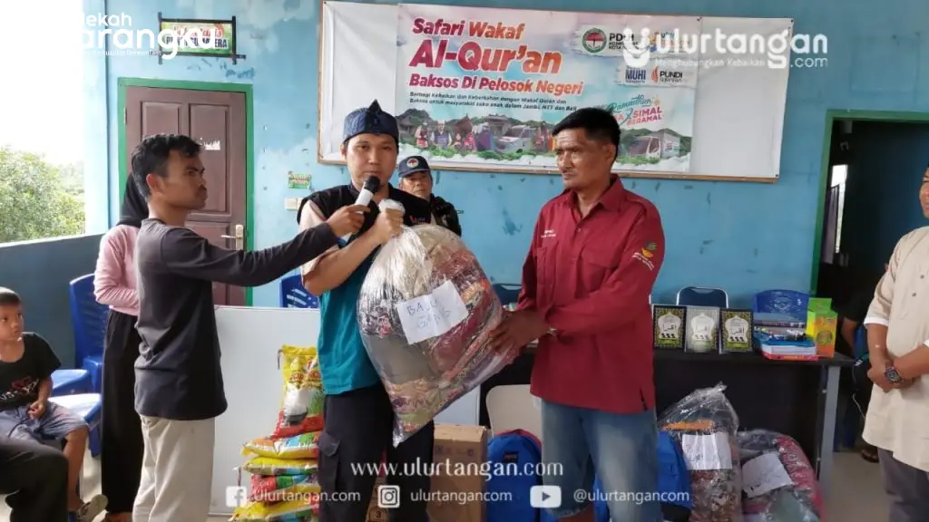 Safari Wakaf Al-Qur’an Pekan Ke-1 Ramadhan, Sukses Digelar di Kp Suku Anak Dalam, Kab. Bungo, Jambi