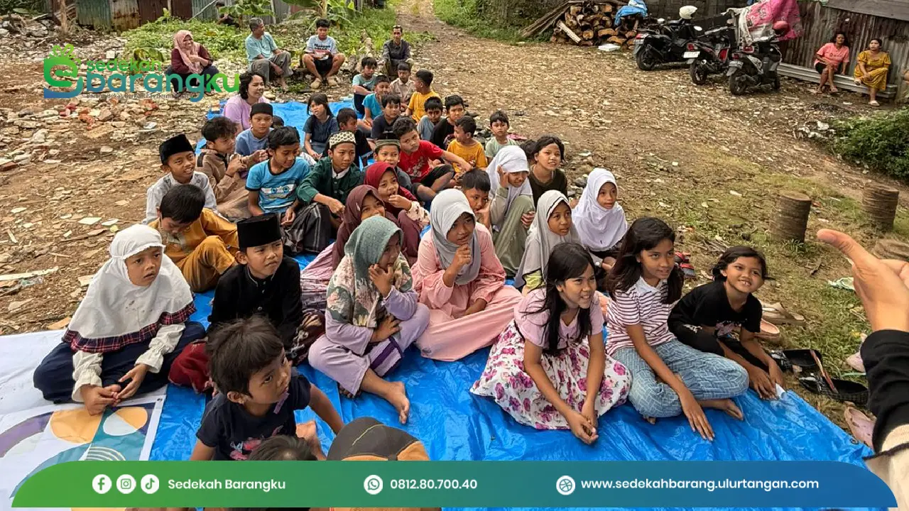 Survey Sedekah Barang untuk Anak-Anak di Kampung Pemulung di Bogor, Menyiapkan Harapan Melalui Ruang Belajar yang Lebih Layak