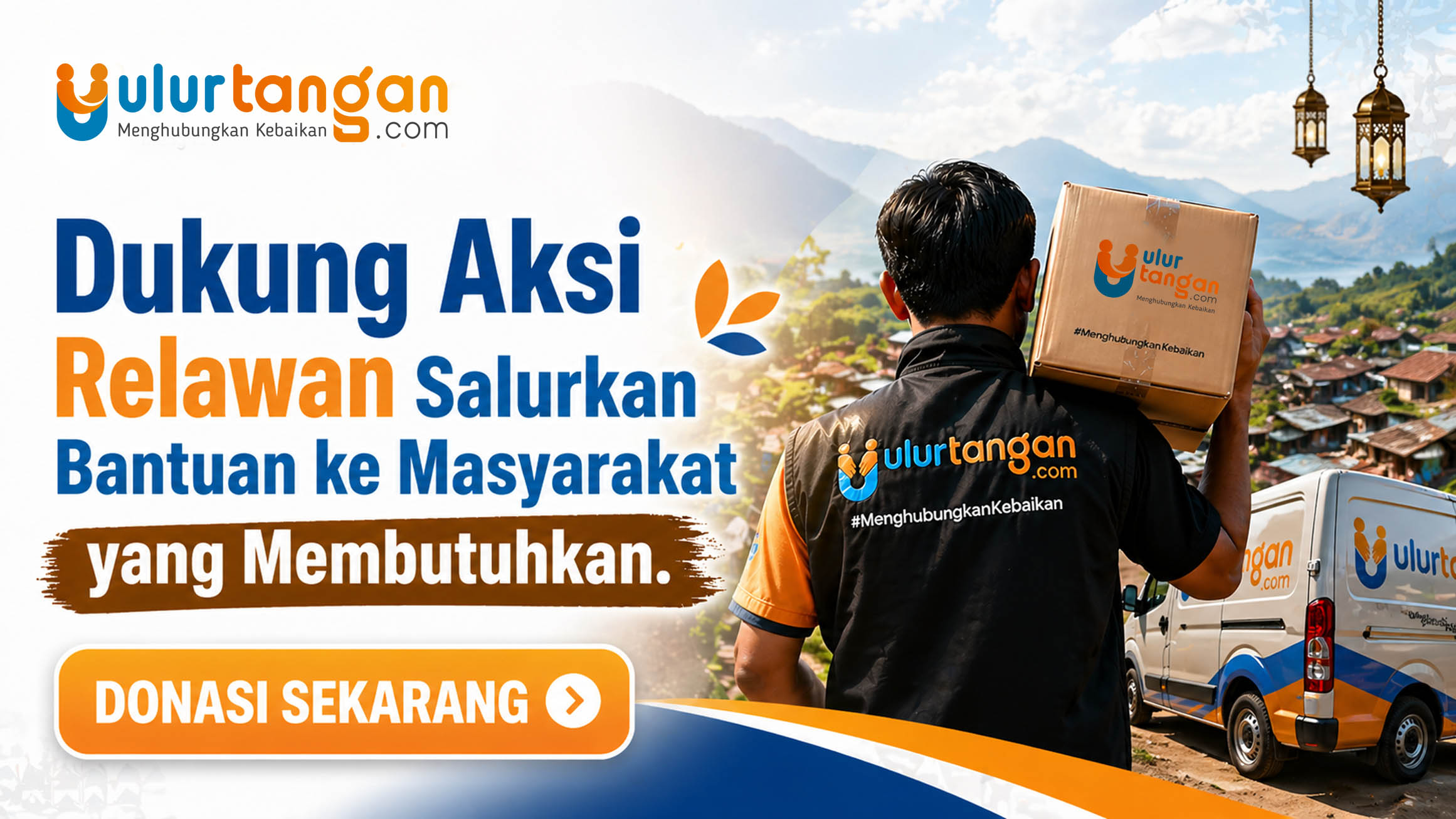 Dukung Aksi Relawan Salurkan Bantuan ke Masyarakat yang Membutuhkan