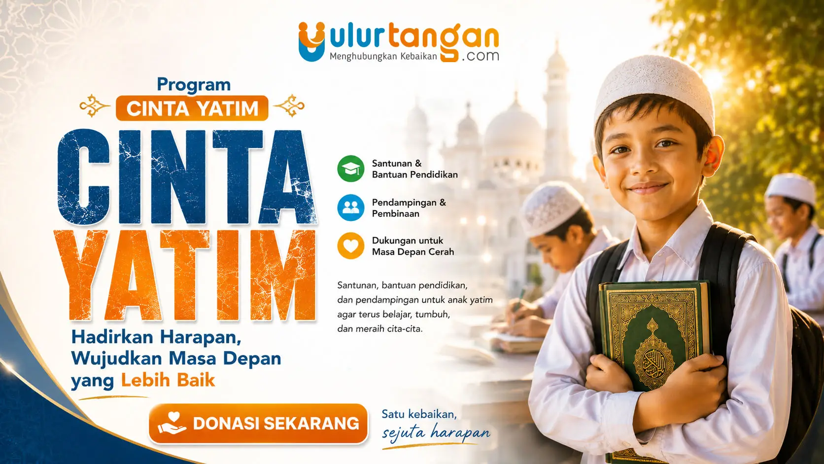 CINTA YATIM Hadirkan Harapan Wujudkan Masa Depan yang Lebih Baik