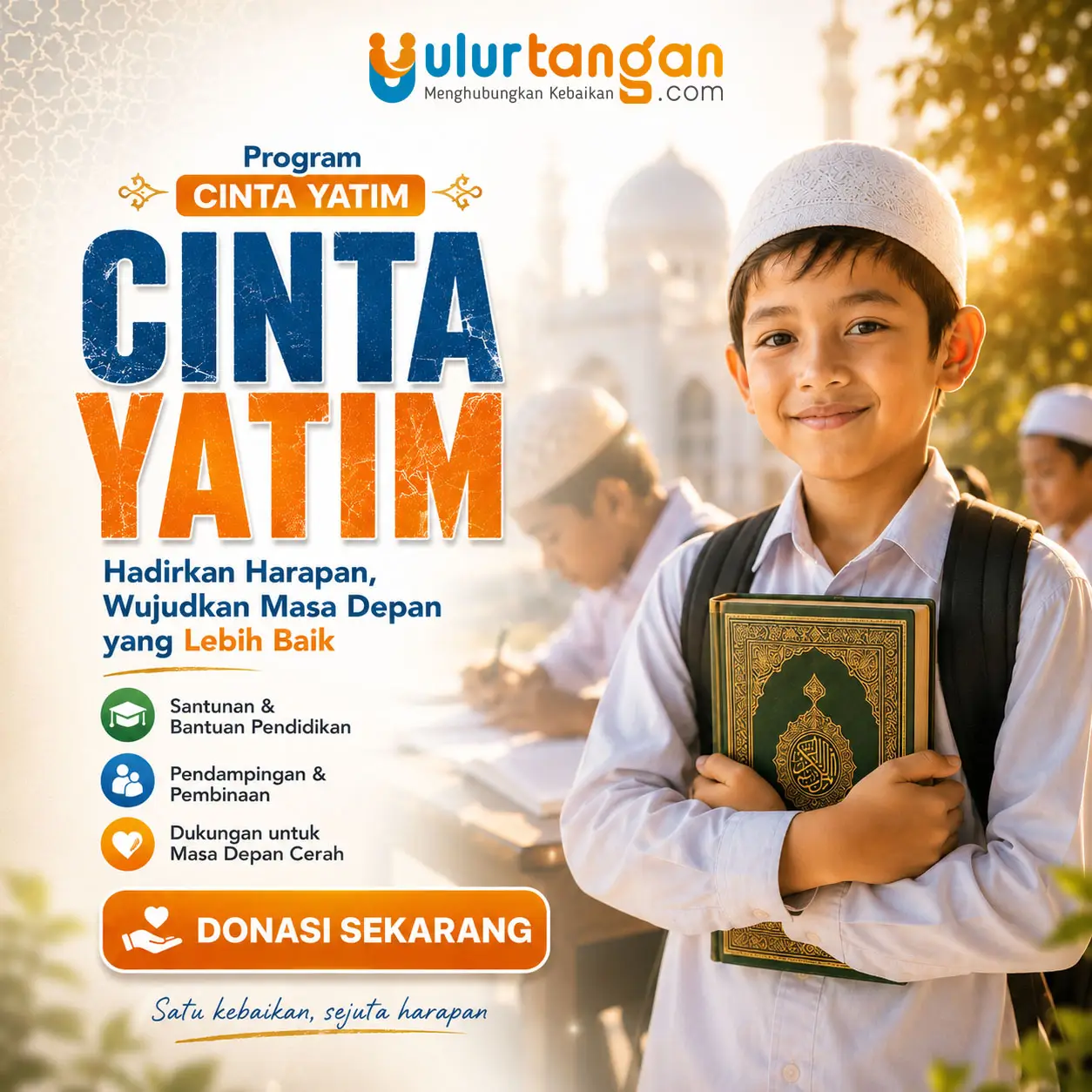 CINTA YATIM Hadirkan Harapan Wujudkan Masa Depan yang Lebih Baik